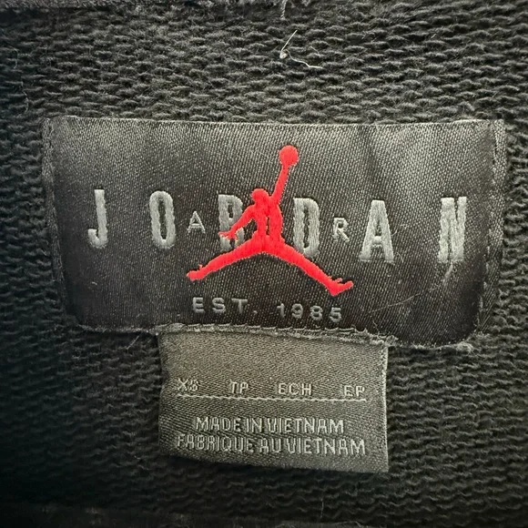 Jordan Cactus Jack Graphic Hoodie - Black and Blue - Picture 3 of 3